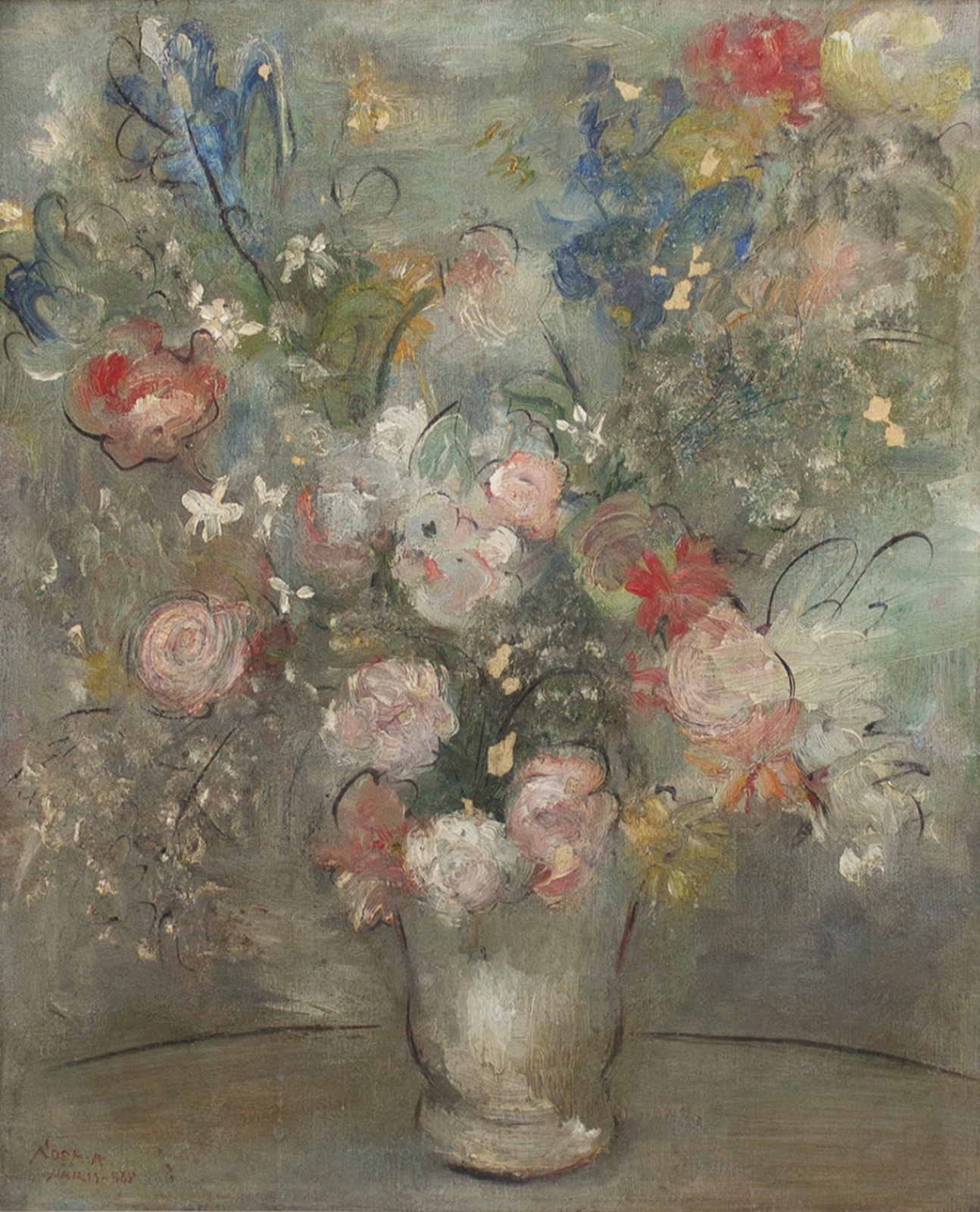Noemia Mourão (1912-1992), Vaso de flores - foto 1 de 4
