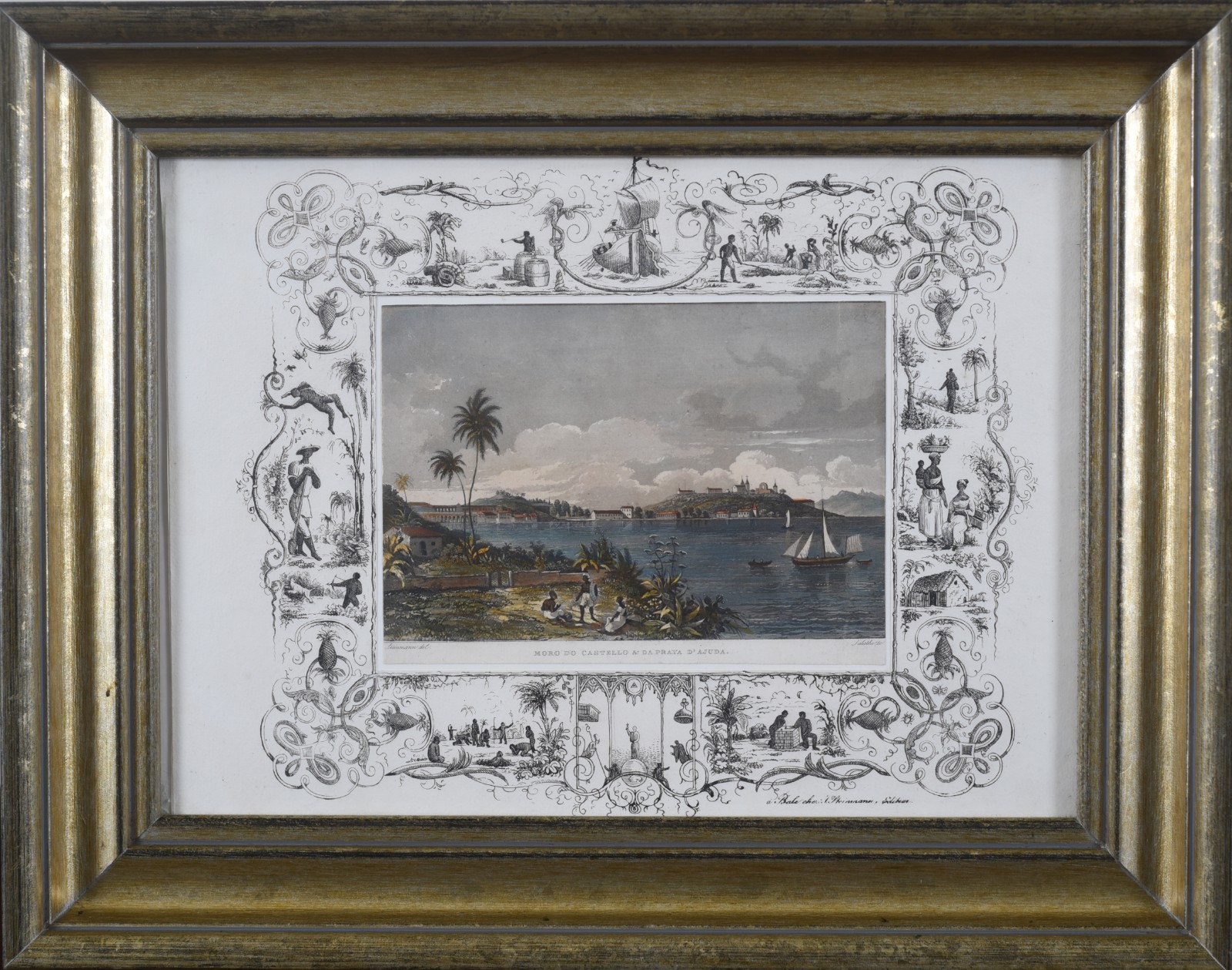 Morro do Castello e da Praya da Ajuda, 1834 - foto 3 de 3