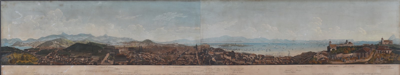 Panorama do Rio de Janeiro, c.1831 - foto 1 de 2