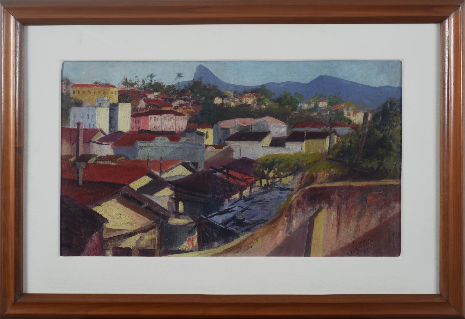 José Pancetti (1902-1958), Paisagem do Rio de Janeiro, c.1933 - foto 2 de 2