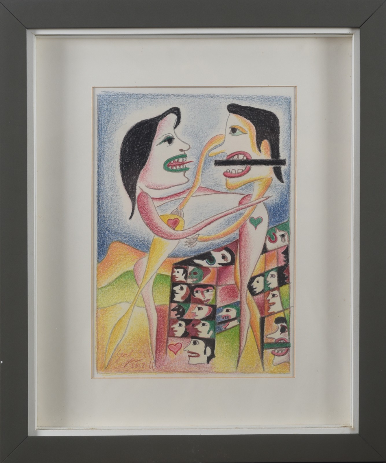 Ivan Serpa (1932-1973), Figuras, 1966 - foto 2 de 2