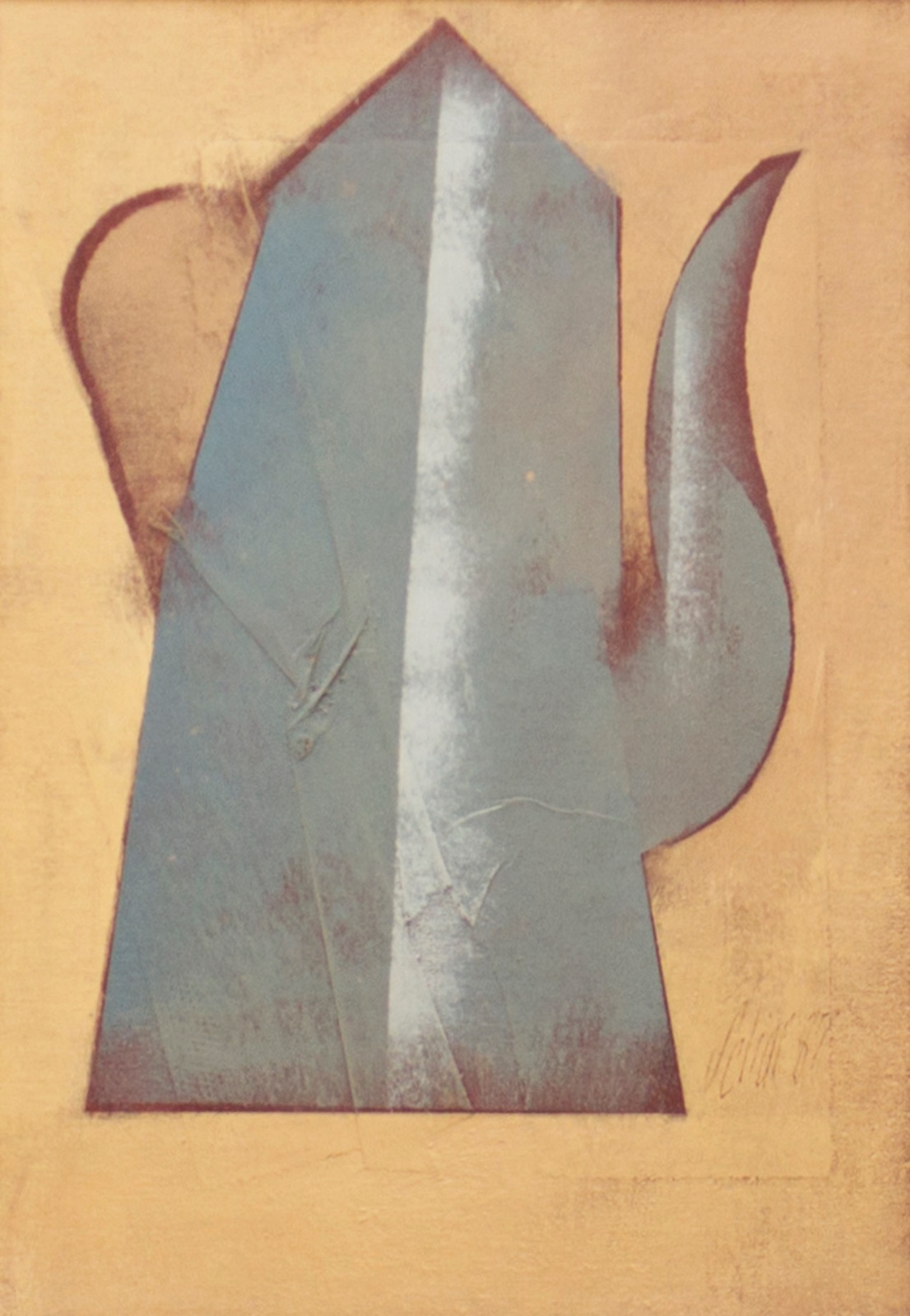 Carlos Scliar (1920-2001), Bule Azul, 1987 - foto 1 de 2