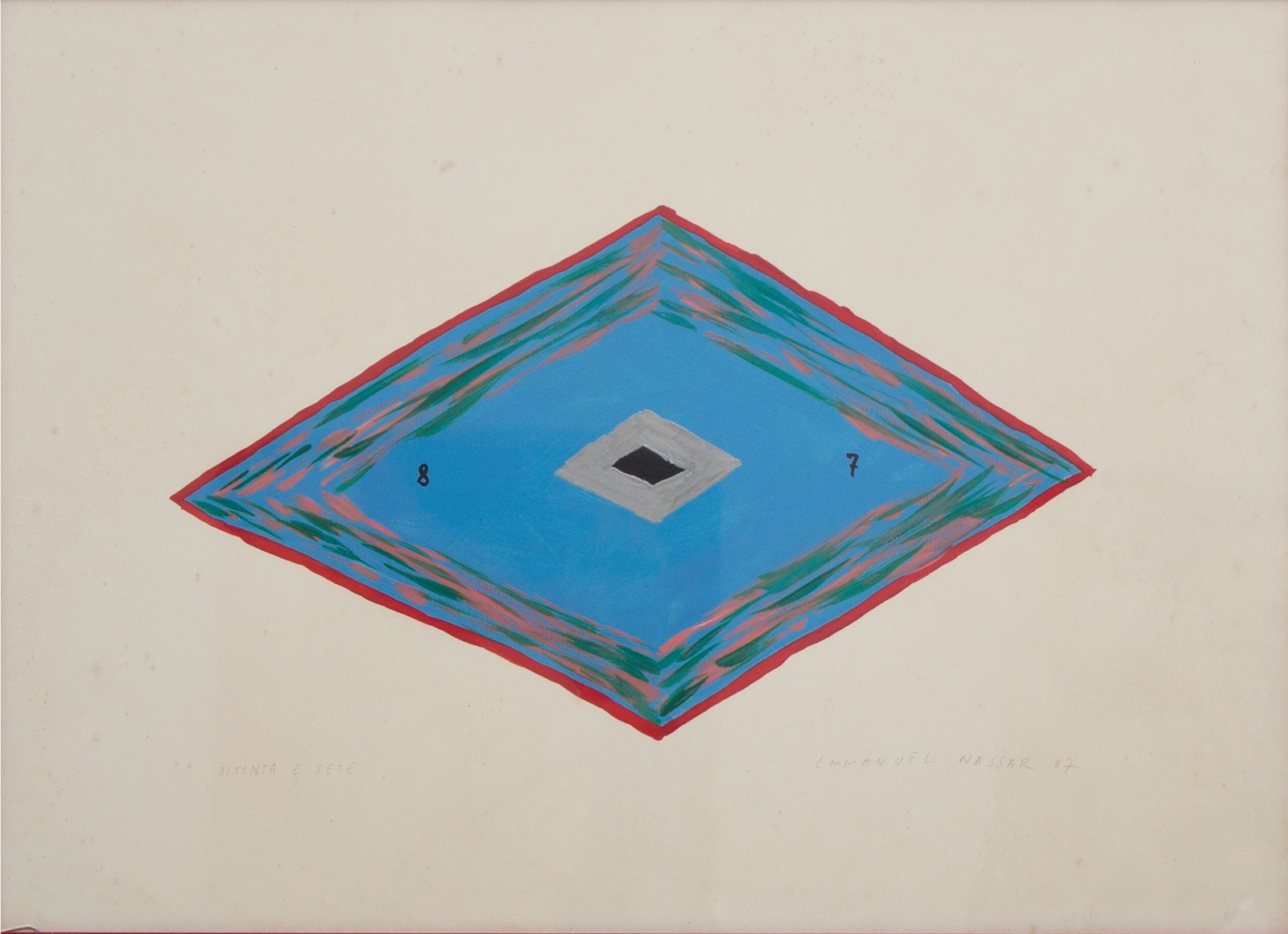 Emmanuel Nassar (1949), Oitenta e Sete,  1987 - foto 1 de 2