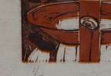 CONSUELO CUERDO, Era uma vez o País...III, 1994 - Xilogravura colorida<br>Ass. inf. direito e datado de 1994<br>Edição 4 de 10<br><br><br>O lote encontra-se em nosso espaço para apreciação através de 