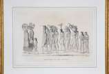 MARTIUS, Carl Friedrich Phillippe von; SPIX, Jo... - Gravura<br>Publish Menschen (Alemanha), Gedruckt bei M. Lindauer, Spin, Johan Baptist Von (1781- 1826).<br>Atlas zur Reise in Brasilien. <br>Pág...