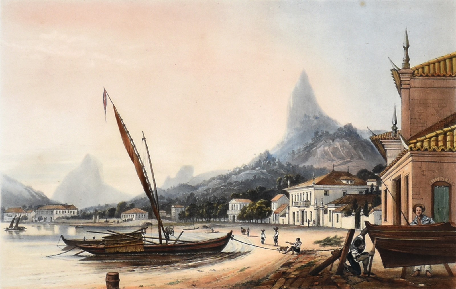 Bahia de Botafogo "Botafogo Bay", Séc. XIX - foto 1 de 6