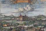 ARNOLDO MONTANUS (1625 -1683), Obissidio Et Exp... - Gravura aquarelada<br><br>Gravura extraída do livro  "Weereld América" obra clássica de Arnold Montanus, no qual o cartógrafo  holandês descreve...