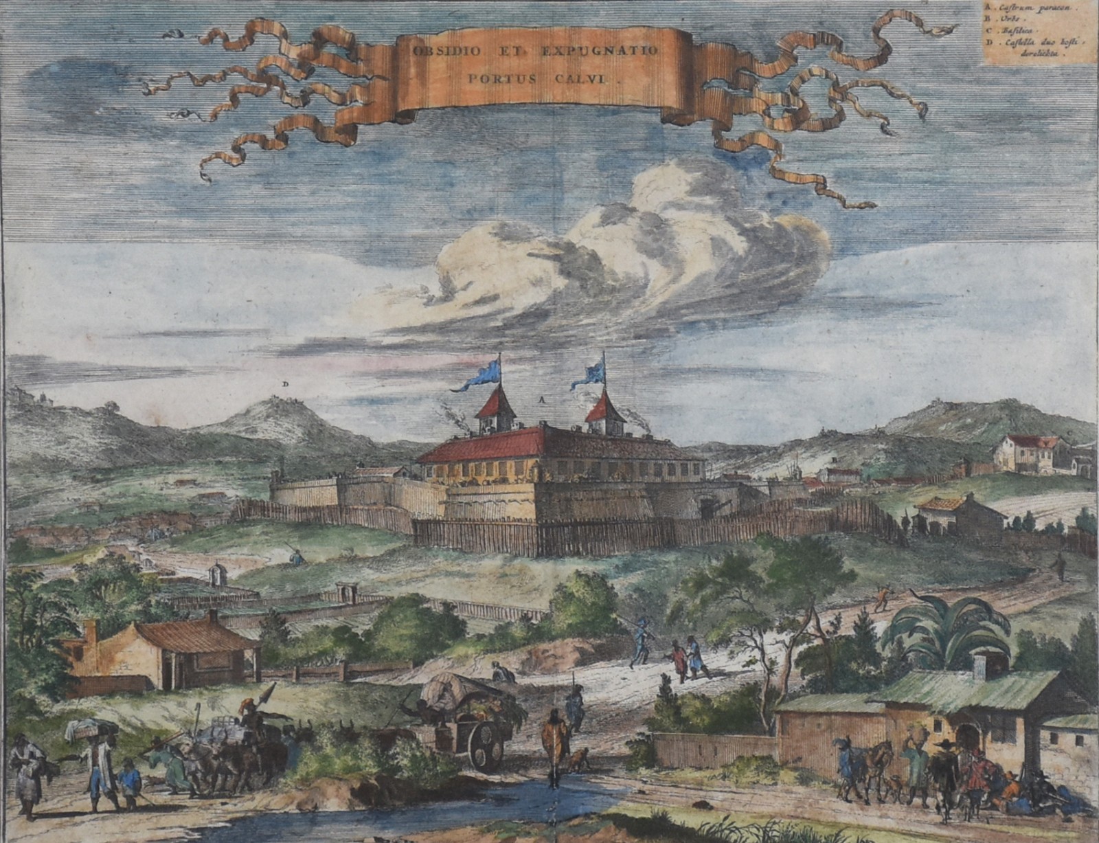 Obissidio Et Expungnatio portus calvi, 1671 - foto 1 de 4