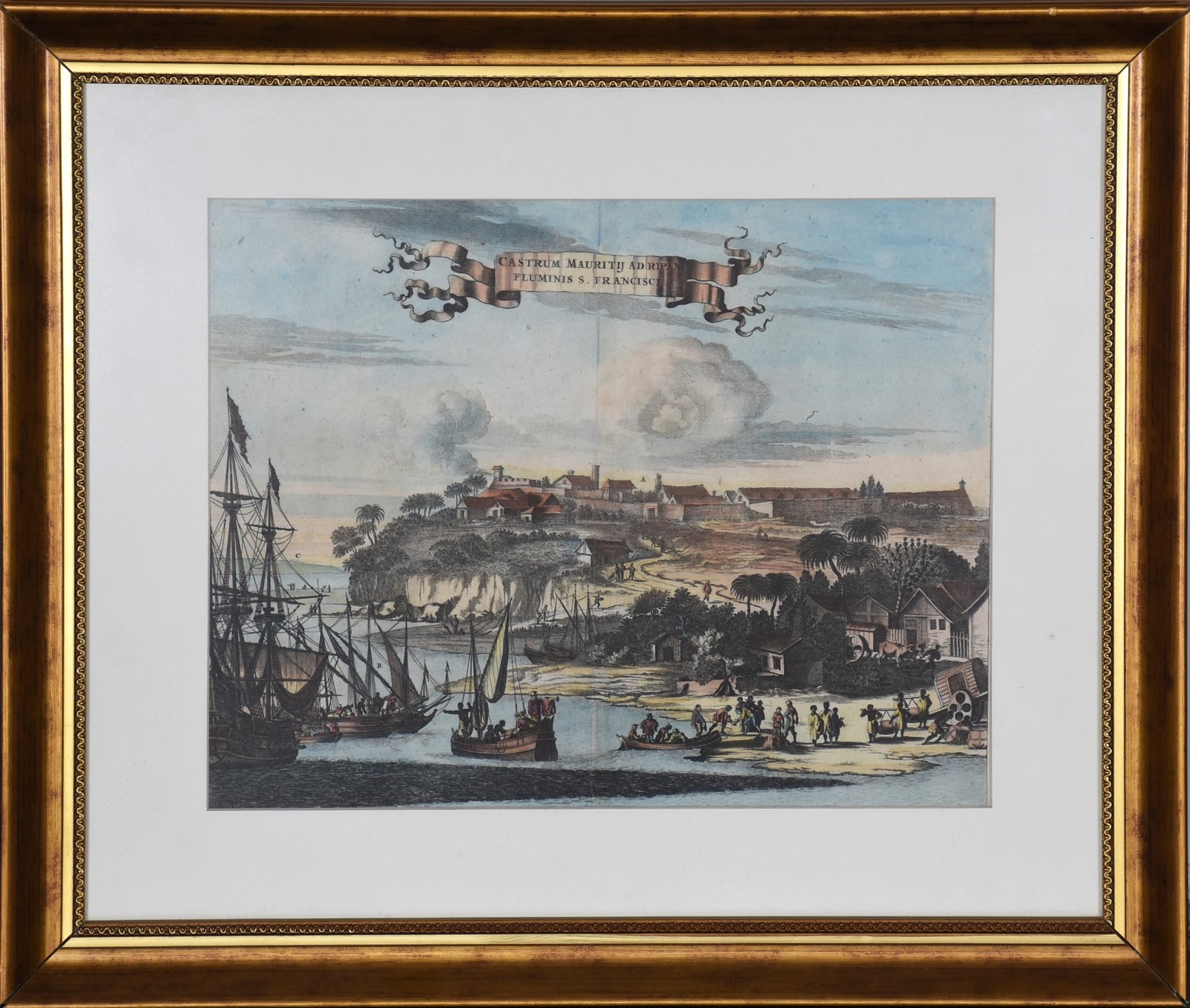 Castrum Mauritij Ad Ripani Fluminis S. Francisci, 1671 - foto 2 de 4