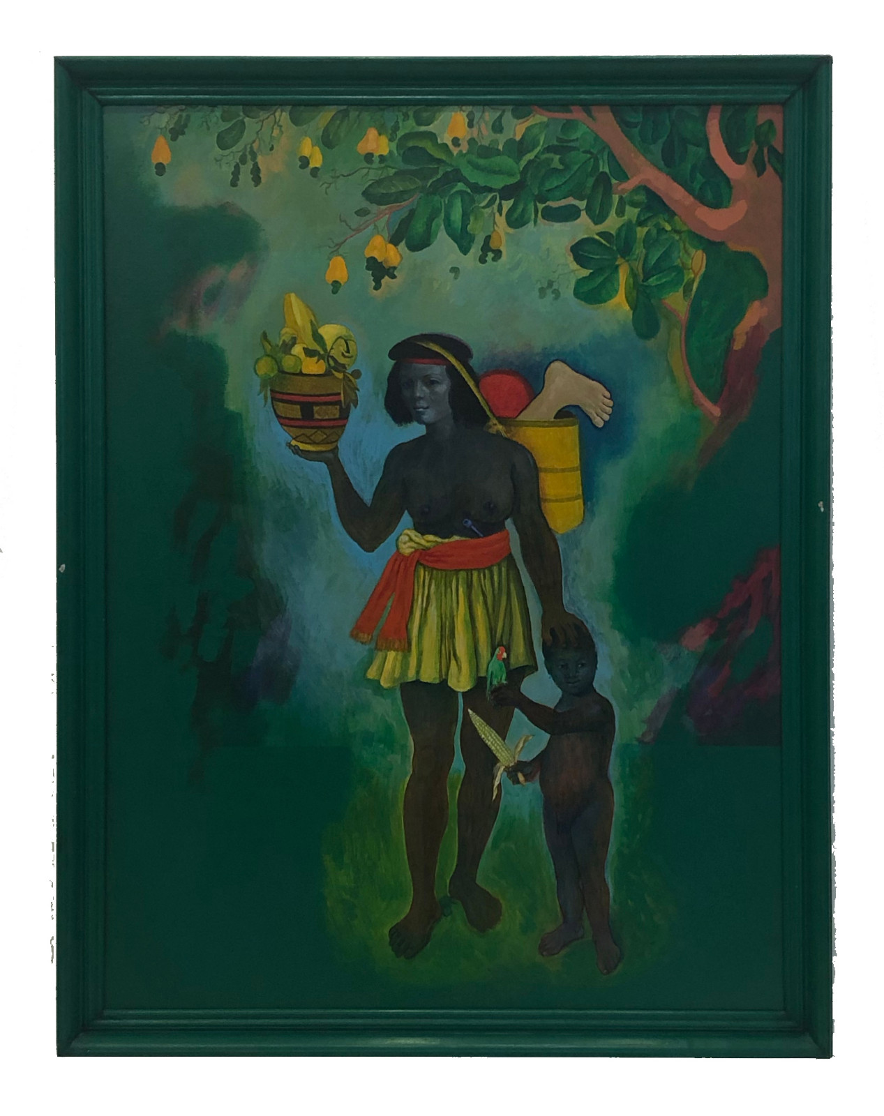 Glauco Rodrigues  (1929-2004), NEGRA COM CRIANÇA, 2003 - foto 1 de 5