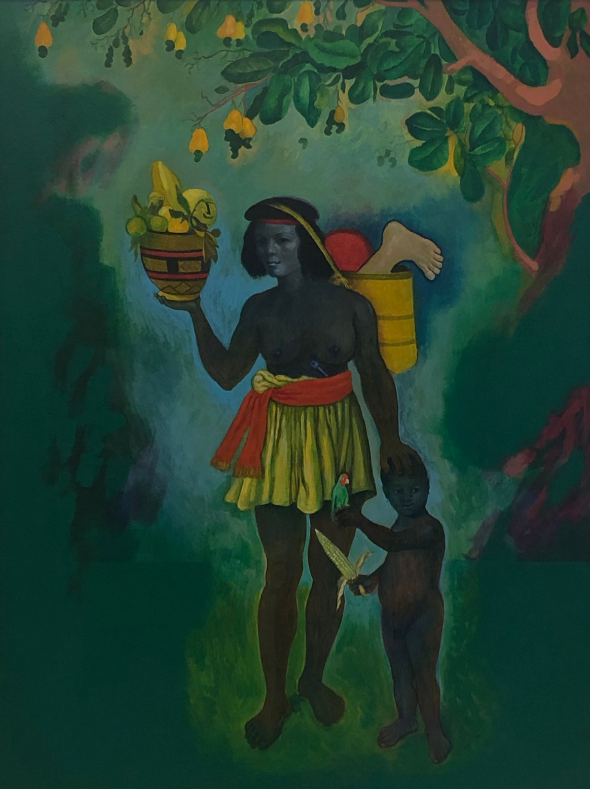 Glauco Rodrigues  (1929-2004), NEGRA COM CRIANÇA, 2003 - foto 2 de 5