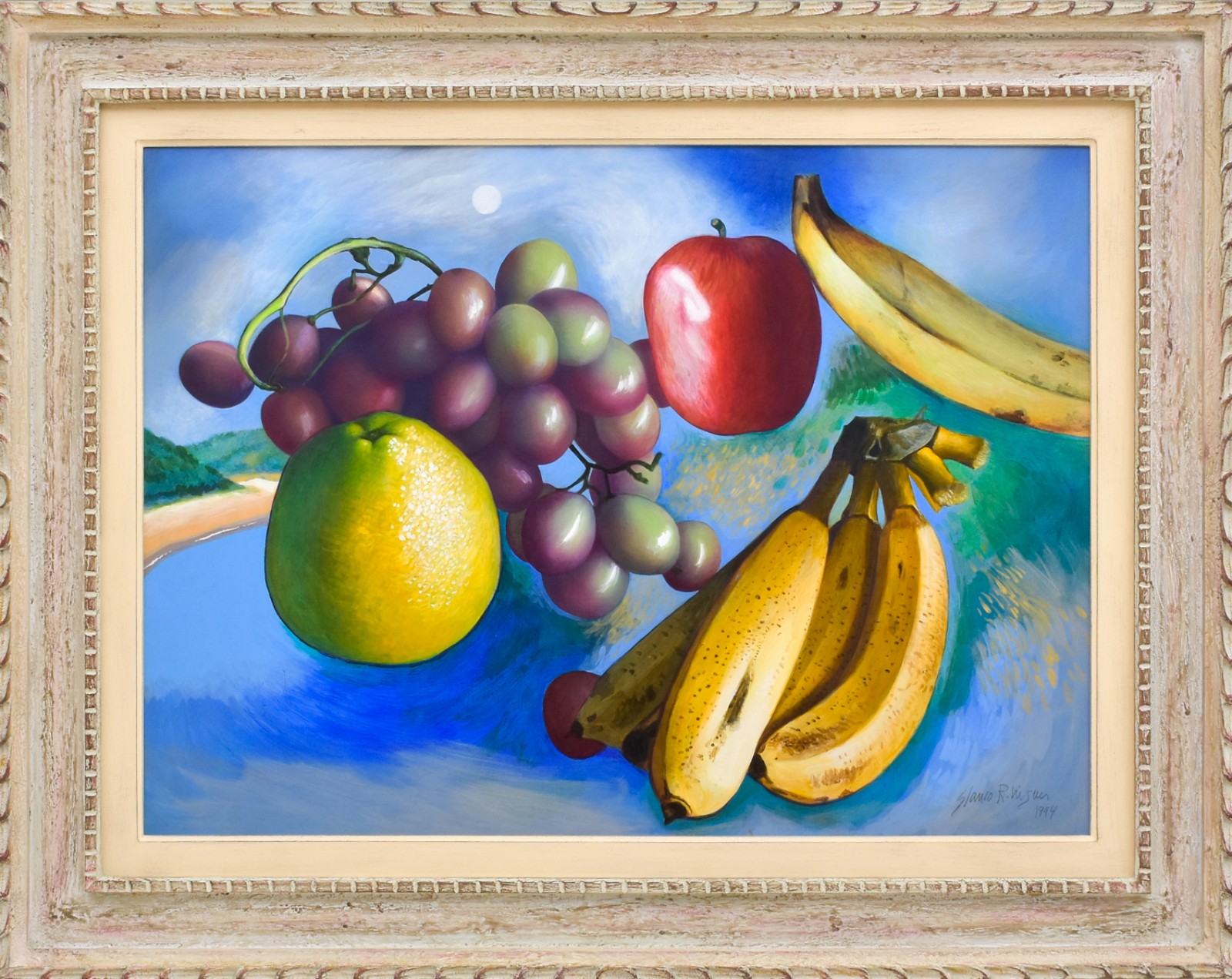 Glauco Rodrigues  (1929-2004), Uva, maças, bananas e laranja, 1994 - foto 3 de 6