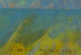 Glauco Rodrigues (1929-2004), Bananas, 1991 - Oleo s/ tela<br>Ass. inf. direito<br>Localizado - Rio, 28 de maio de 1991<br>Ass. inf. direito e verso<br><br><br>O lote encontra-se em nosso espaço p