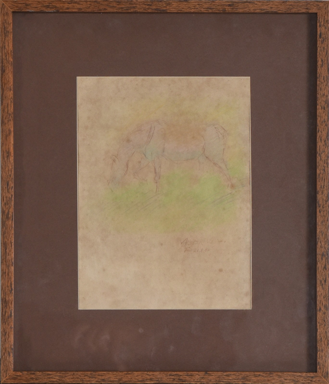 Glauco Rodrigues  (1929-2004), Cavalo no pasto - foto 2 de 5