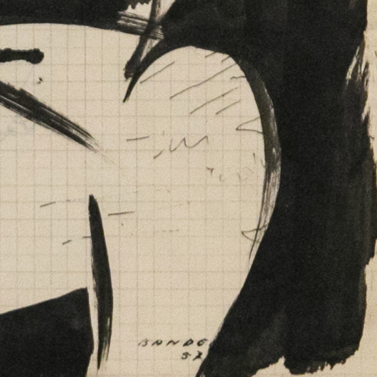 Antonio Bandeira (1922-1967), Gato, 1957 - foto 3 de 4