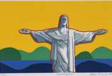 Glauco Rodrigues (1929-2004), Cristo Redentor, ... - Serigrafia<br>Ass. Inf. direito<br>Edição 137 de 200<br><br><br>O lote encontra-se em nosso espaço para apreciação através de prévio agendamento.