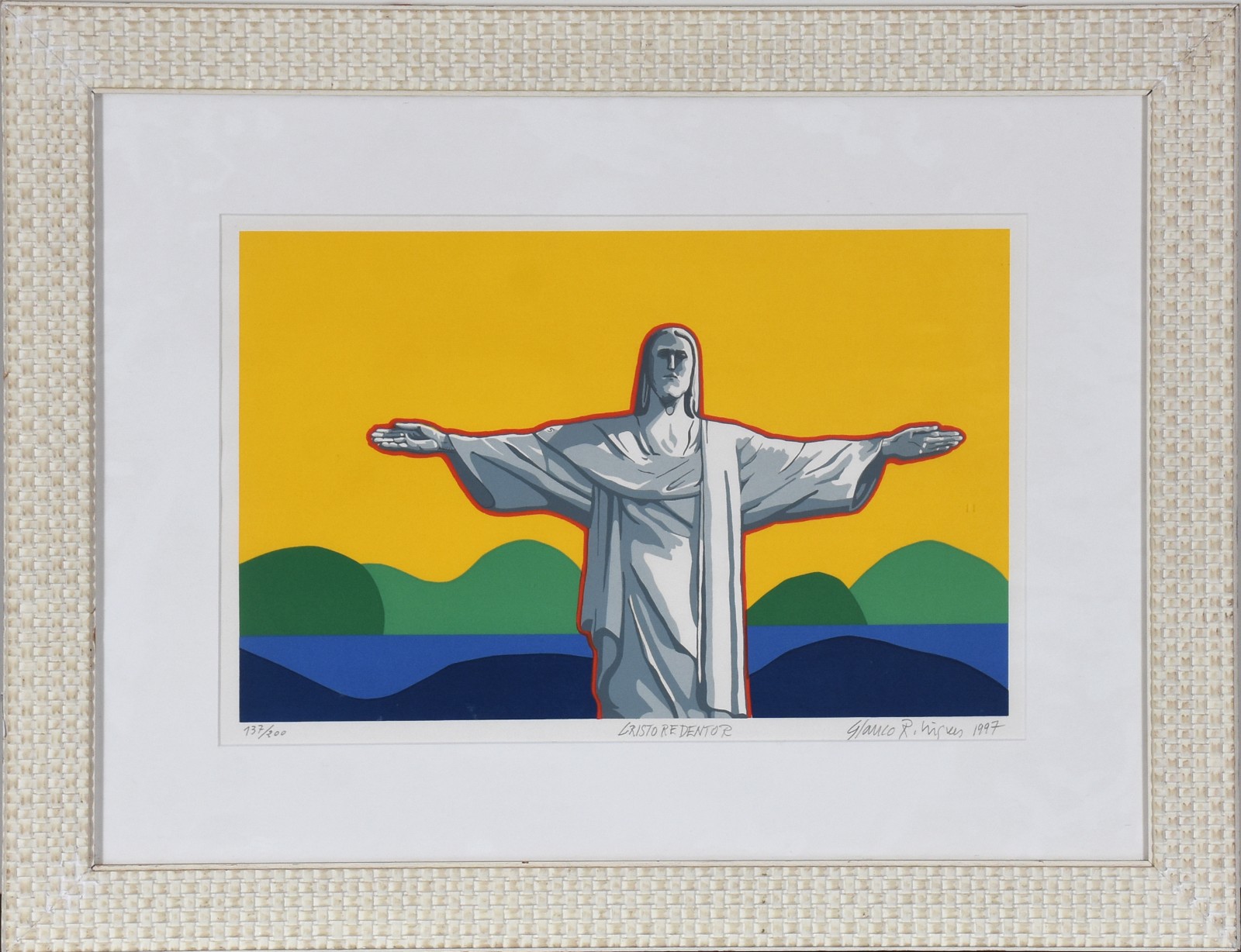 Glauco Rodrigues  (1929-2004), Cristo Redentor, 1997 - foto 2 de 5