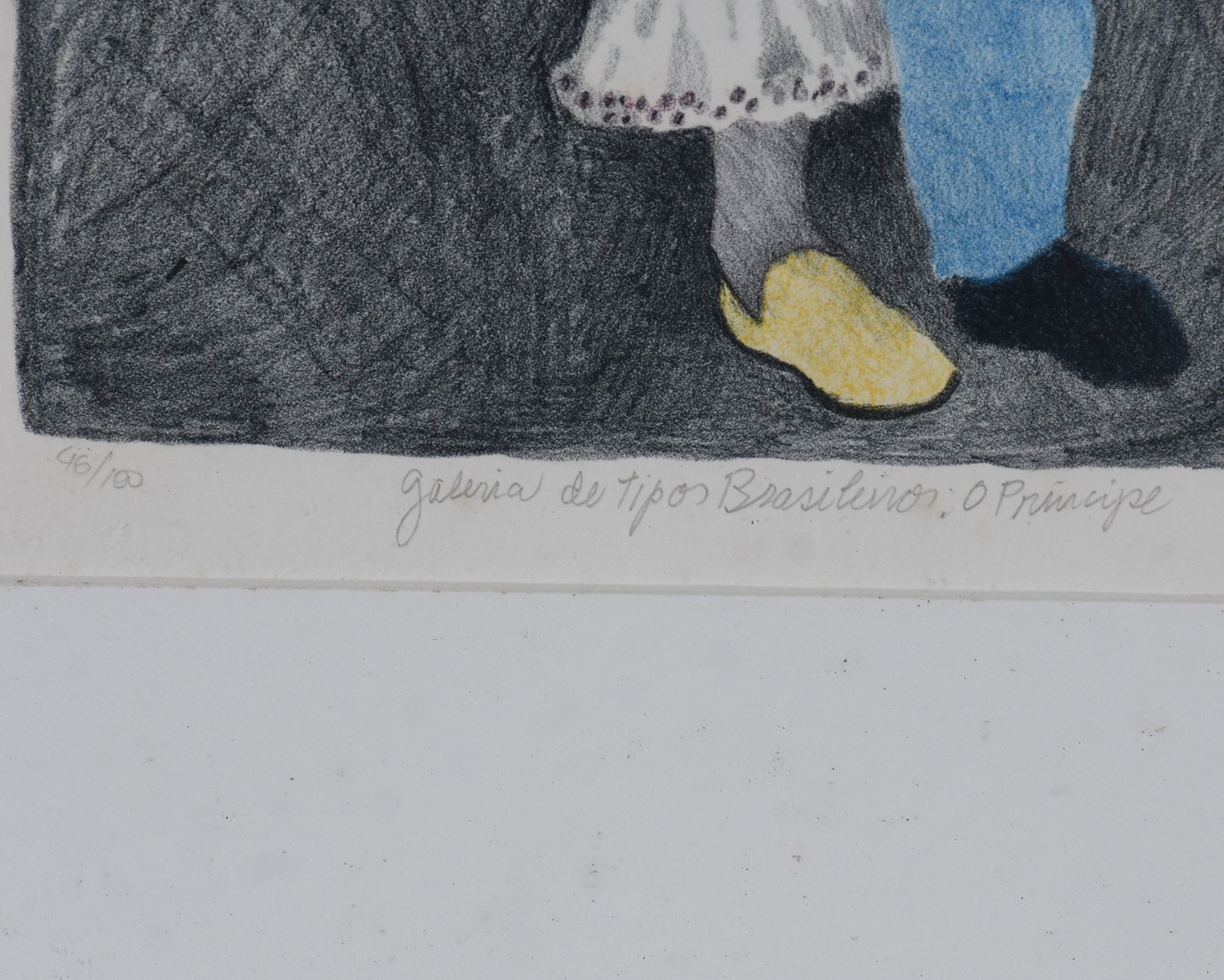 Glauco Rodrigues  (1929-2004), Galeria de tipos Brasileiros: O Príncipe, 1987 - foto 5 de 5