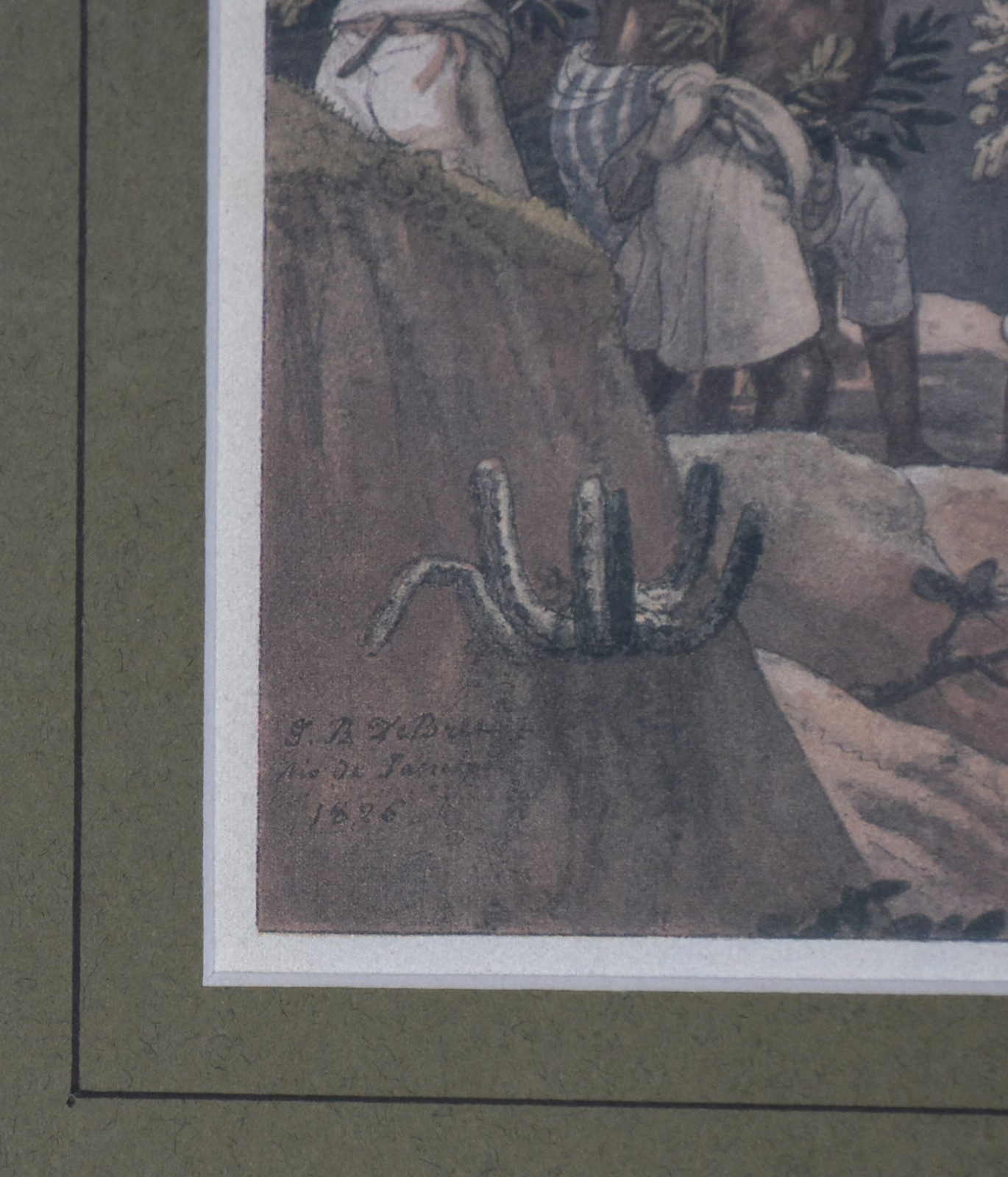 Jean-Baptiste Debret (1768-1848), Carregadores e café a caminho da cidade - foto 3 de 4