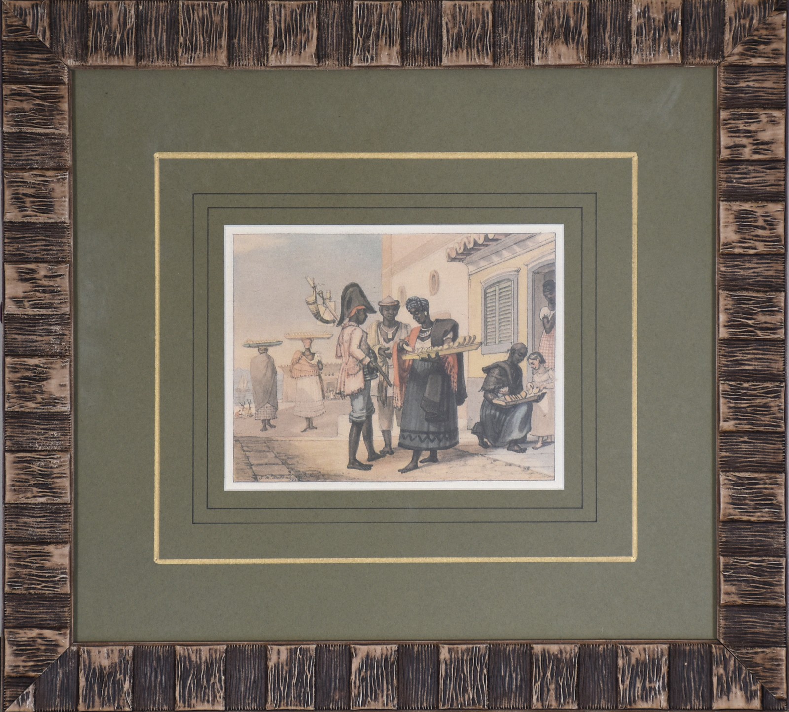 Jean-Baptiste Debret (1768-1848), Vendedores de pão-de-ló - foto 2 de 4