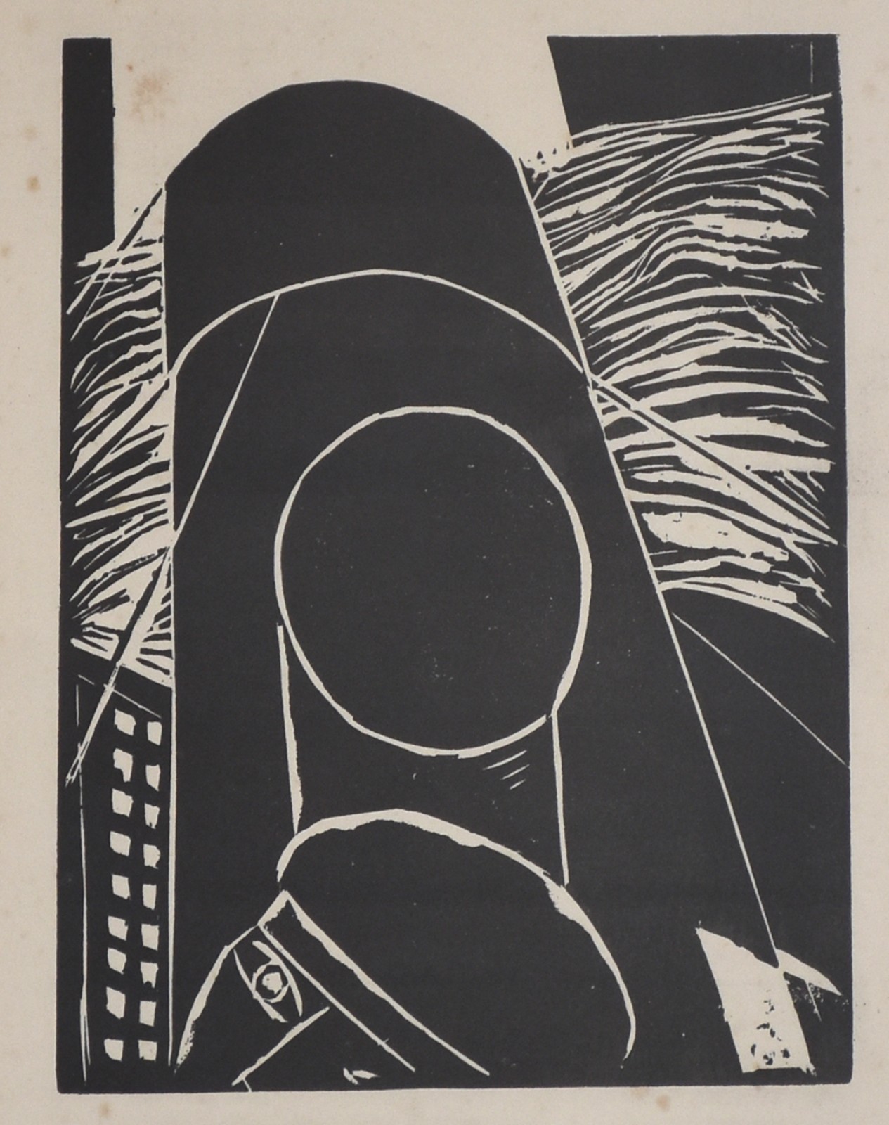 Lasar Segall (1891-1957), Marinheiro e chaminé, 1929 - foto 1 de 3
