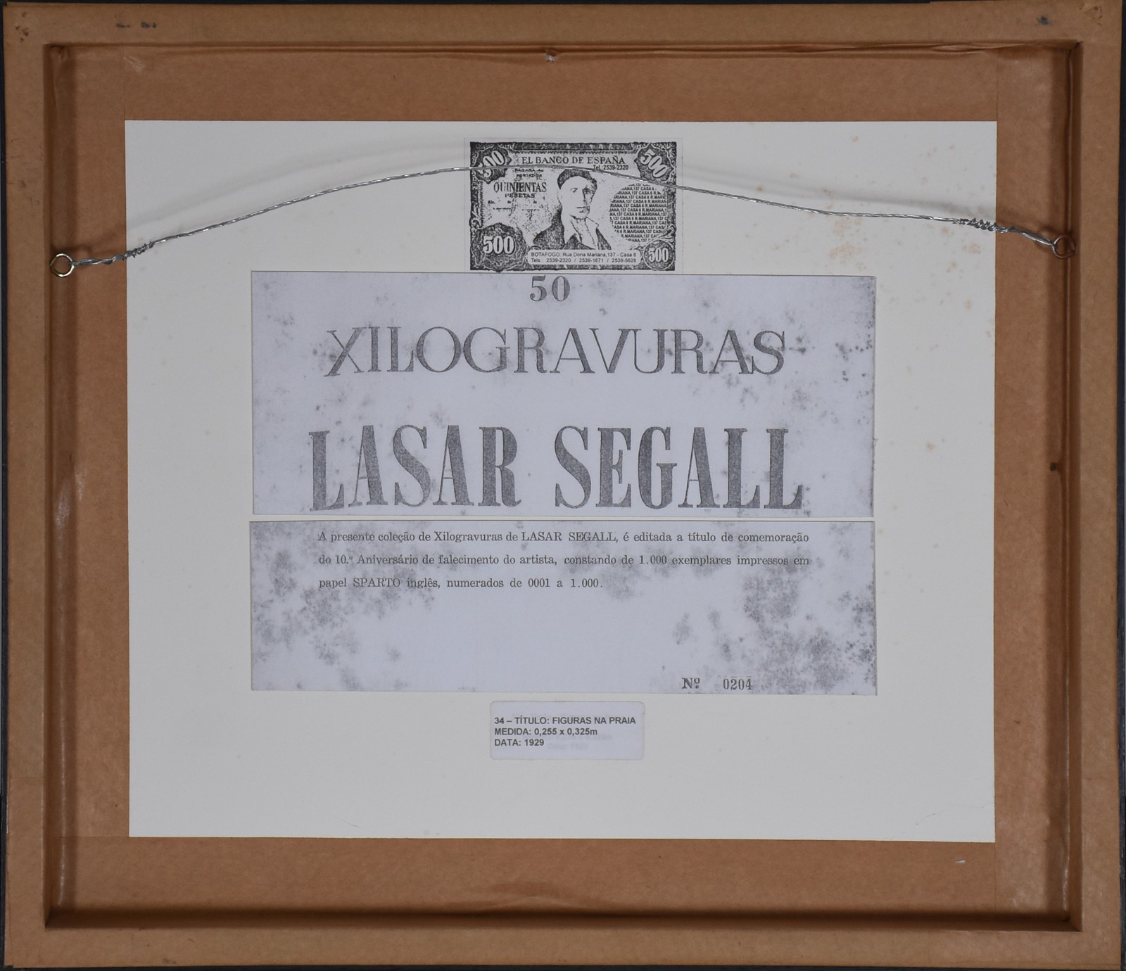 Lasar Segall (1891-1957), Figuras na praia, 1929 - foto 3 de 4