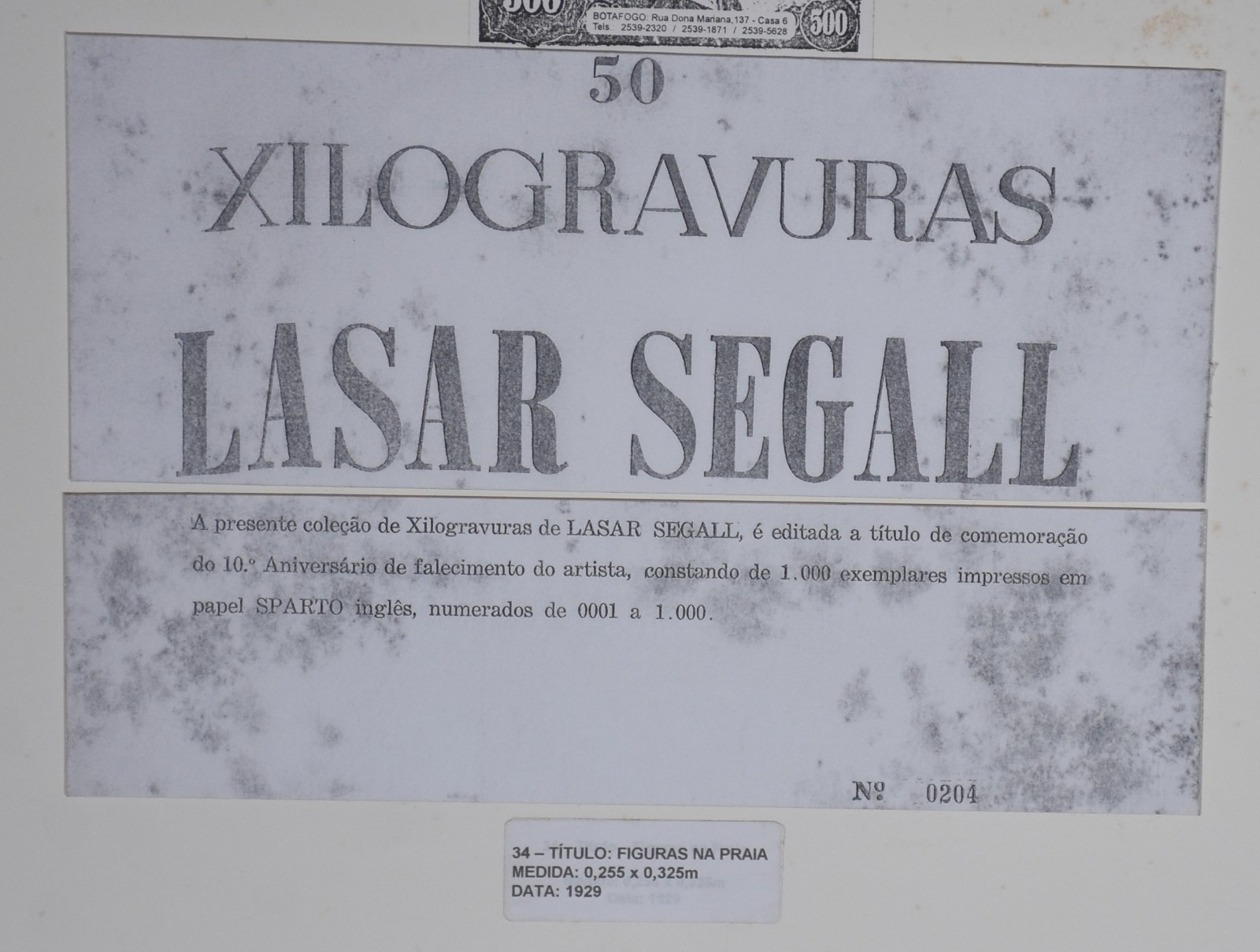 Lasar Segall (1891-1957), Figuras na praia, 1929 - foto 4 de 4