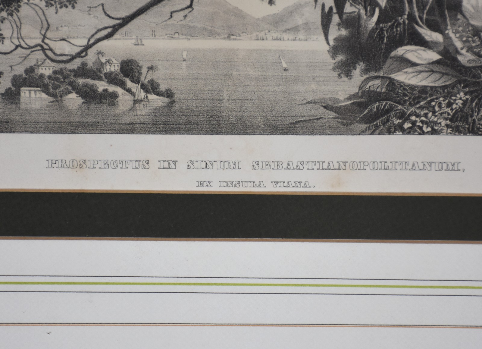 Prospectus in Sinum Sebastianopolitanum, ex Insula Viana. 1836 - foto 3 de 6