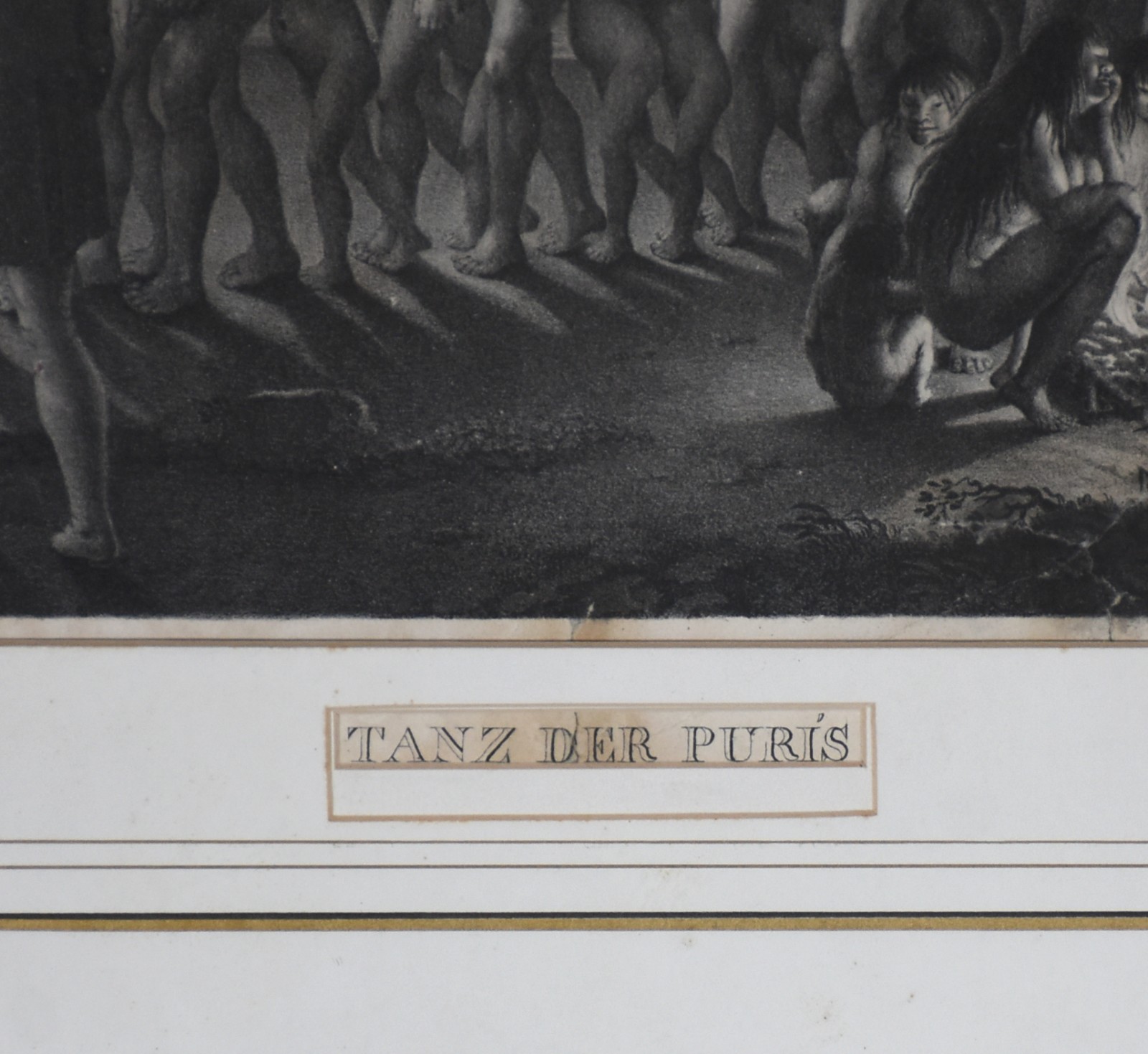 Tanz der Purís , Dança dos Puris, séc.XIX - foto 3 de 5