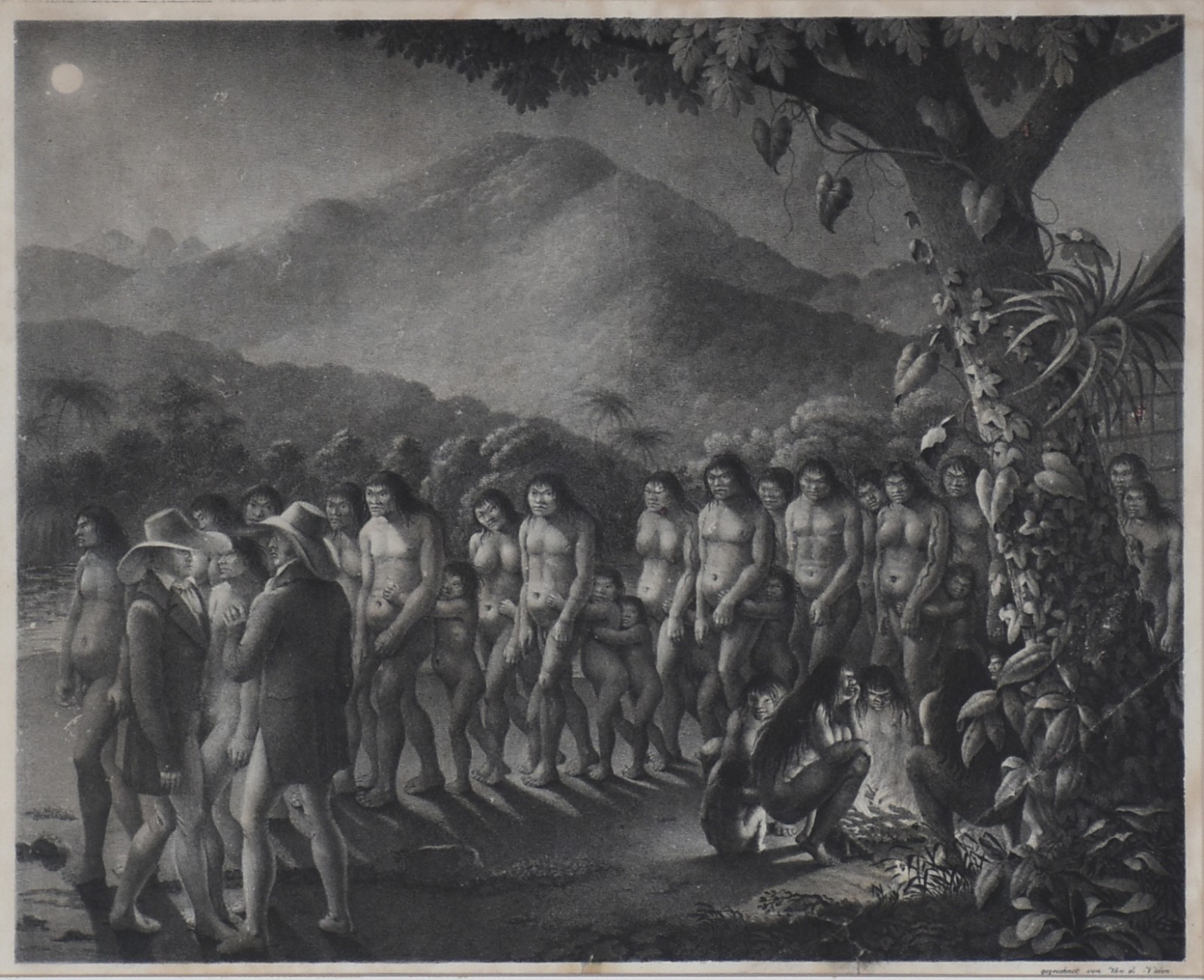 Tanz der Purís , Dança dos Puris, séc.XIX - foto 1 de 5