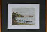 VICTOR FROND (1821-1881), Le Phare a Bahia - Gravura <br>Ass. inf. esquerdo na chapa<br><br>Jean-Victor Frond , fotógrafo, de nacionalidade francesa, possui estúdio no Rio de Janeiro (RJ) entre 1