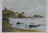 VICTOR FROND (1821-1881), Le Phare a Bahia - Gravura <br>Ass. inf. esquerdo na chapa<br><br>Jean-Victor Frond , fotógrafo, de nacionalidade francesa, possui estúdio no Rio de Janeiro (RJ) entre 1