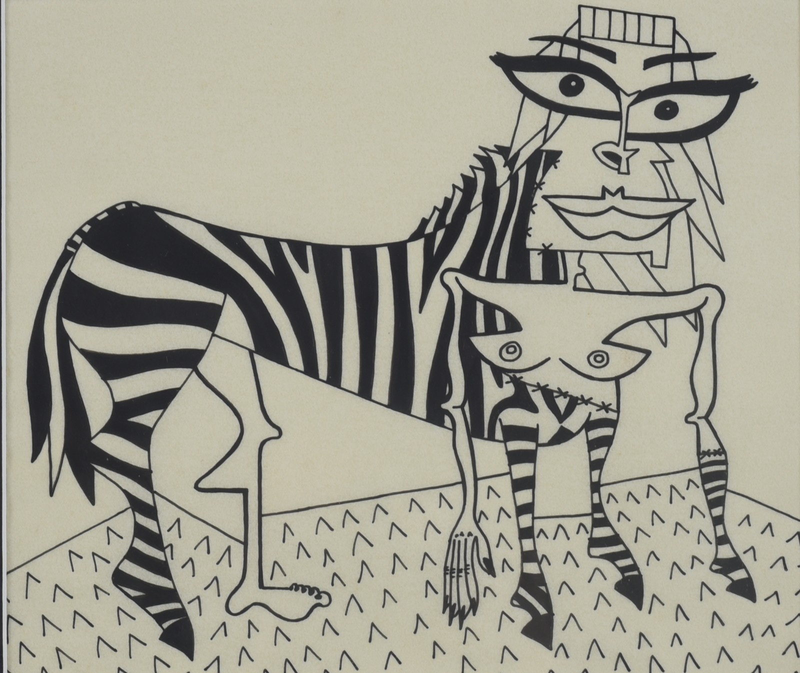 Mulher Zebra - foto 1 de 2