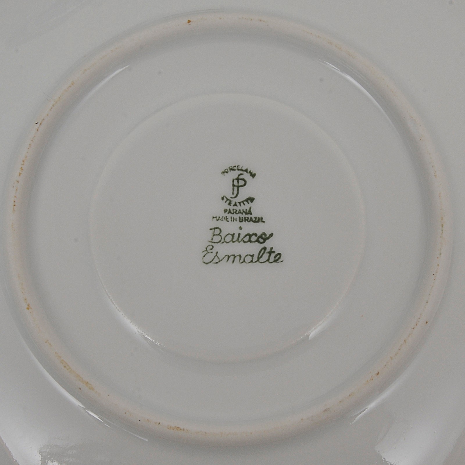 Conjunto de 13 xícaras de chá com pires em porcelana nacional... - foto 4 de 4