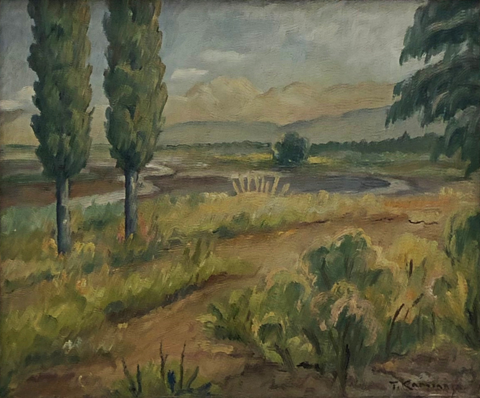 Tadashi Kaminagai (1899-1982), Paisagem - foto 1 de 3