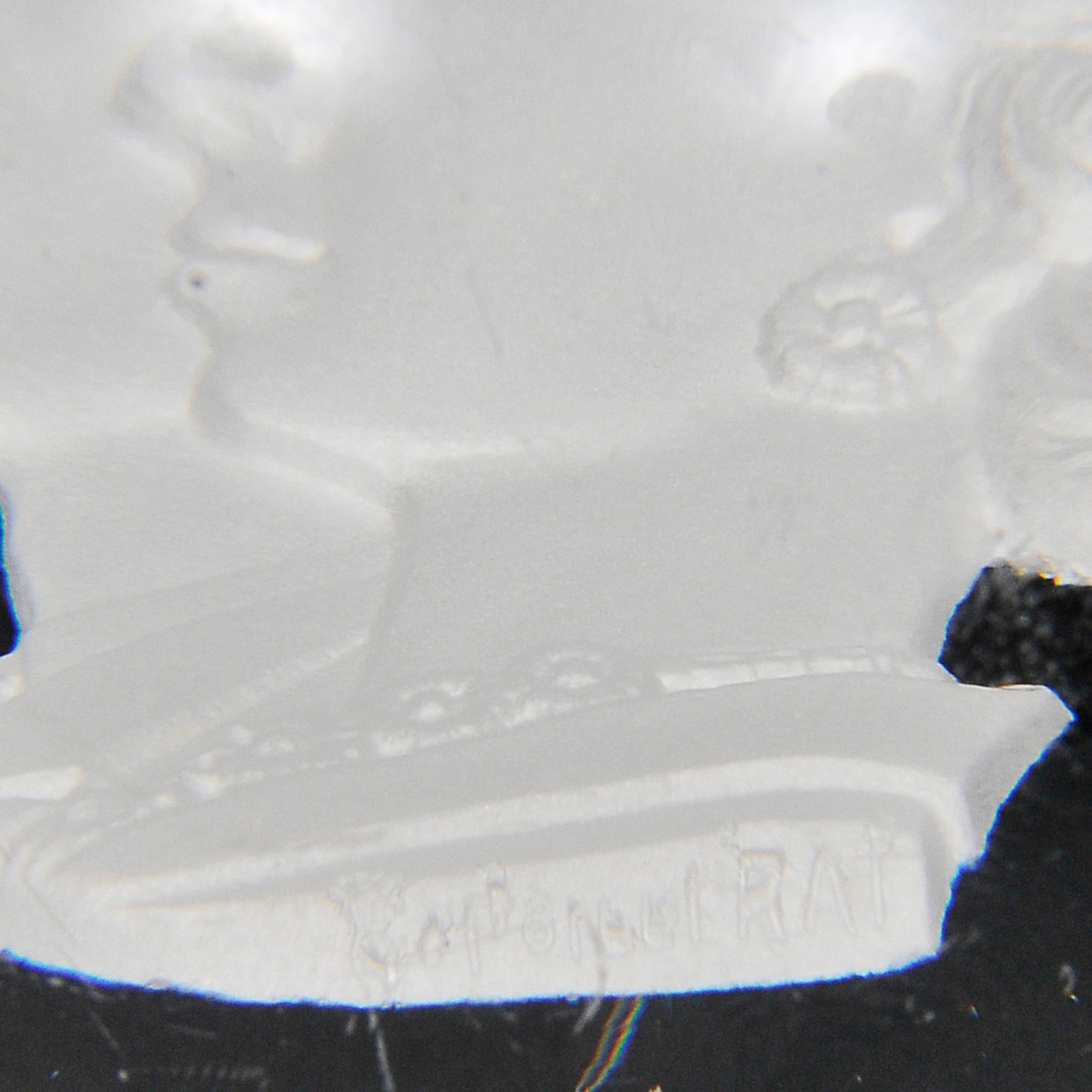 Antigo peso de papel de coleção em cristal acetado double rubi com... - foto 3 de 3