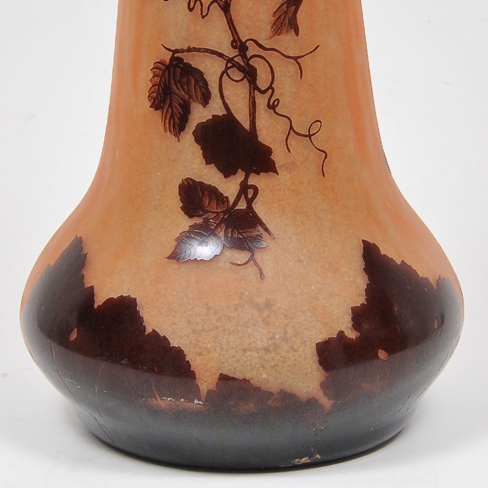 RICHARD - Grande vaso floreira em paste de vidro francesa oxidada no... - foto 2 de 3