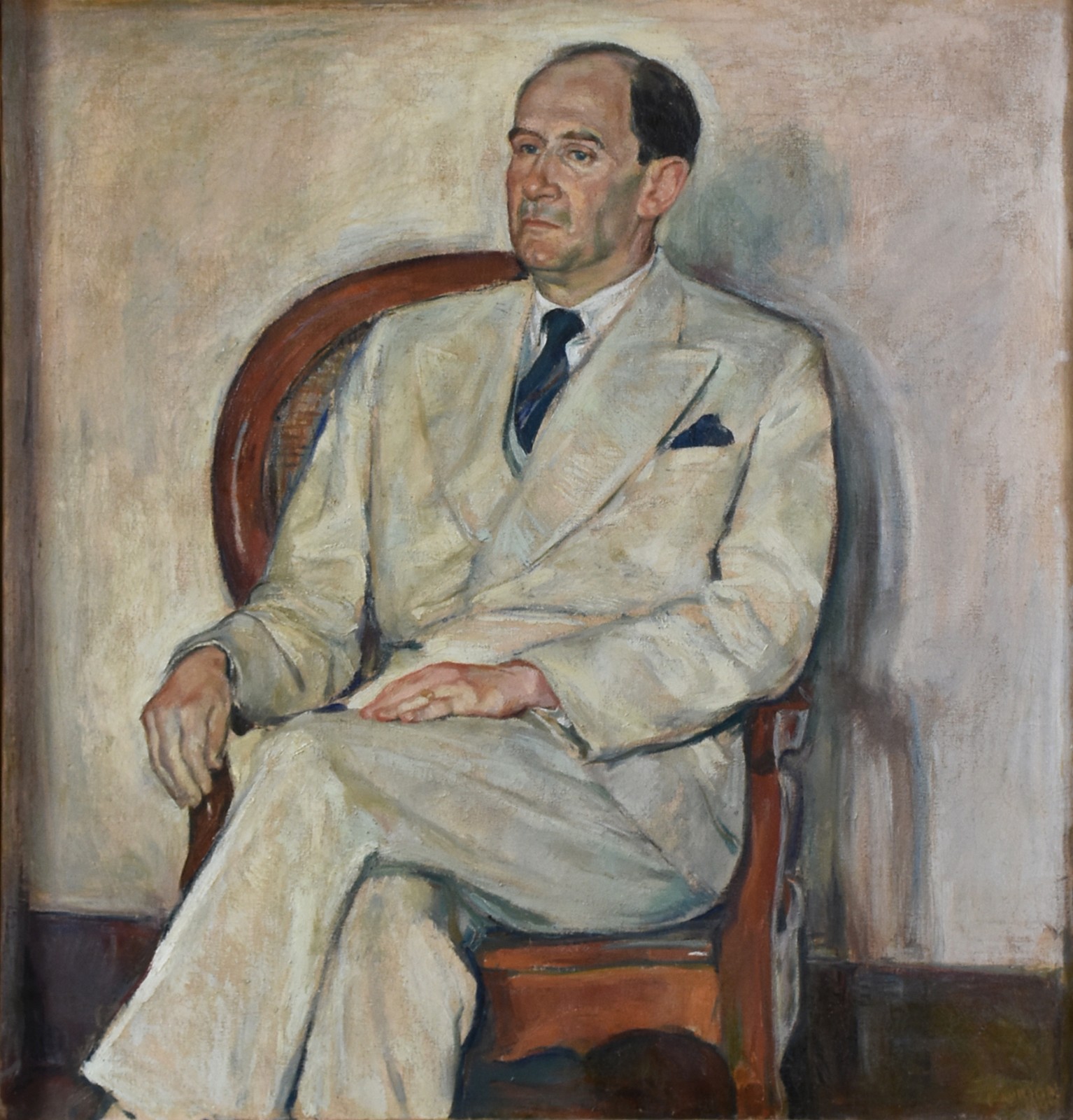 Homem de terno branco, 1946 - foto 1 de 4