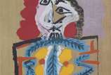 Pablo Picasso (1881-1973), Figura - Litografia<br>Esta escrito a lápis no inf. esquerdo "1/69" e a assinatura na chapa no inf. direito  <br>Ass. e datado de 22.02.69 sup. esquerdo<br>Há 