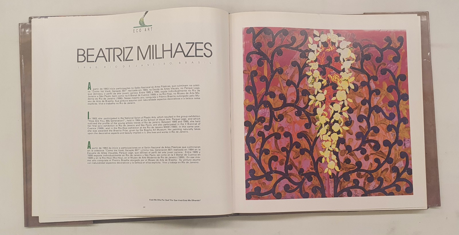 Beatriz Milhazes (1960), Você me olha, porque você esta me olhando, 1992 - foto 8 de 8
