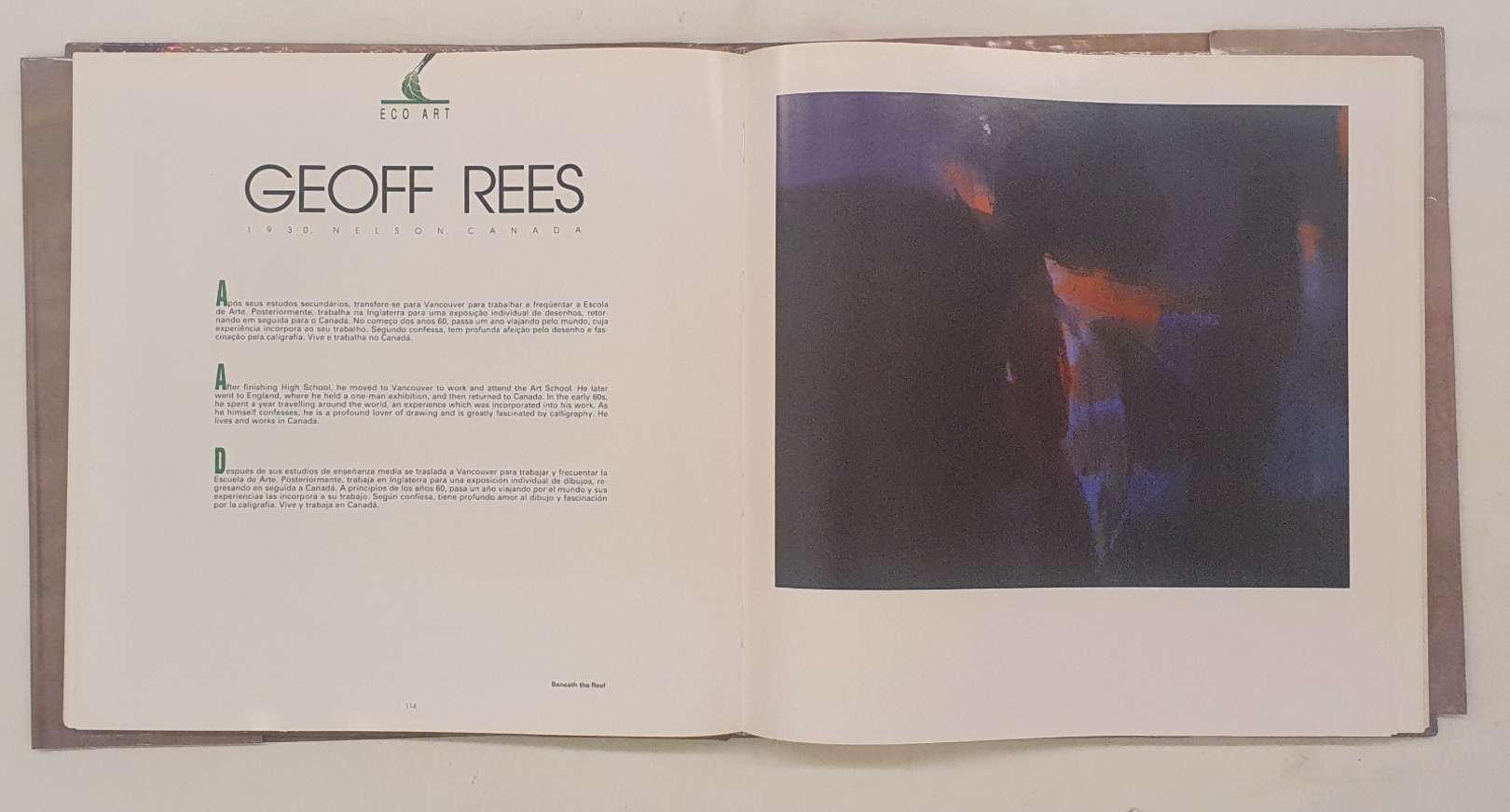 GEOFF REES (Canada 1930), Beneath the Reef, 1992 - TNT Arte