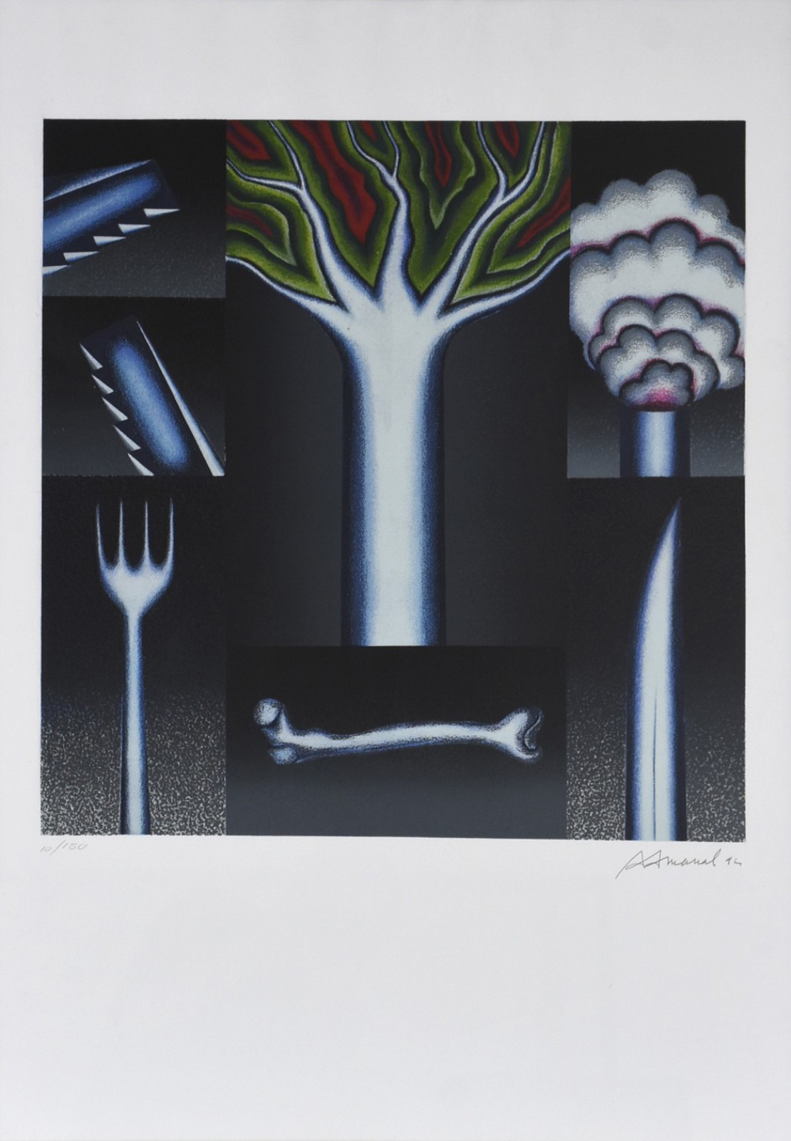 Antônio Henrique Amaral (1935-2015), Ameaça, 1992 - foto 1 de 8