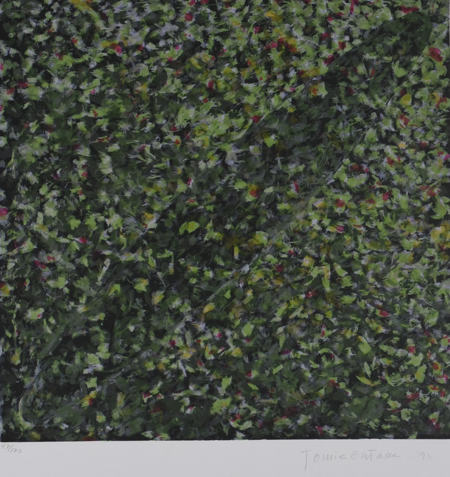 Tomie Ohtake (1913-2005), Sem título, 1992 - foto 2 de 8