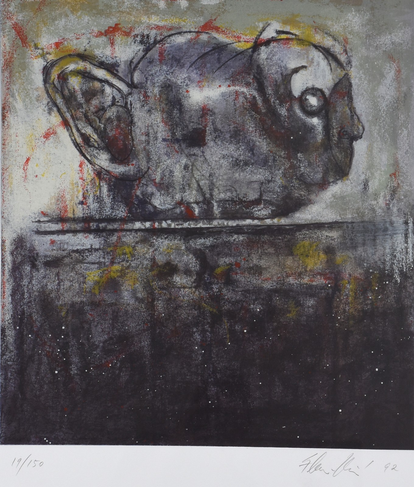 Flávio Shiró Tanaka  (1928), O canto da terra, 1992 - foto 3 de 8