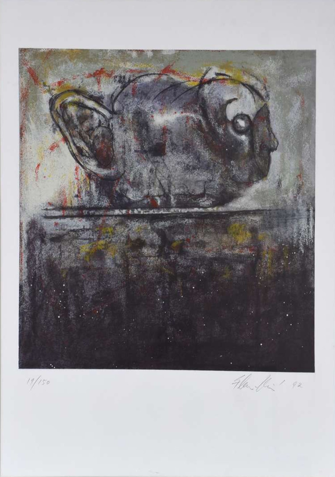 Flávio Shiró Tanaka  (1928), O canto da terra, 1992 - foto 1 de 8