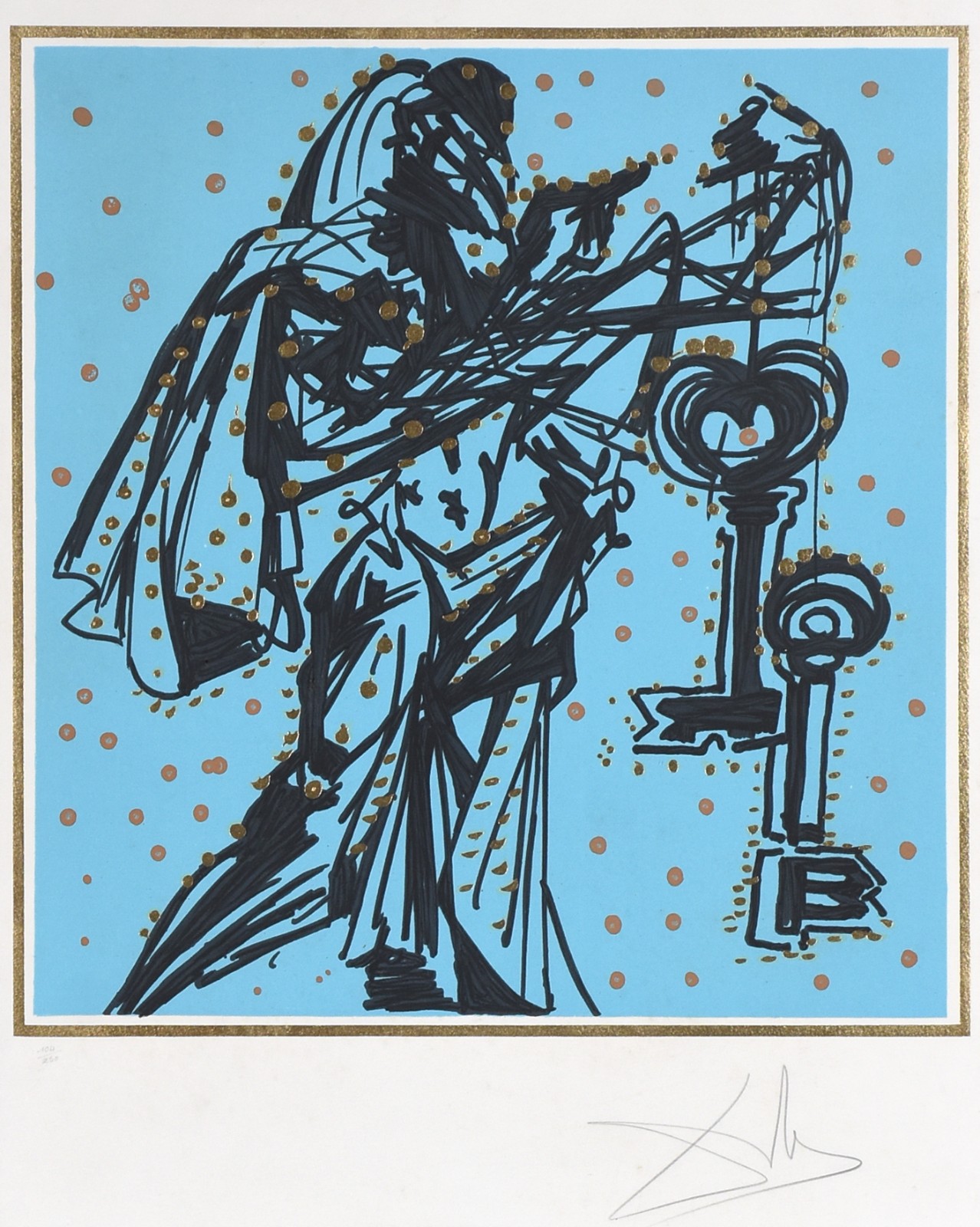Salvador Dalí (1904-1989), Série " Os Doze Apóstolos" , 1977 - foto 1 de 5