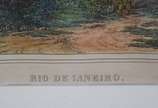 Thomas Ender (1793 - idem 1875) ; F.W v. Couven... - Litografia <br><br>Litografia aquarelada <br>Integra o álbum Atlas Zur Reise In Brasilien ( Atlas para Viagem no Brasil) de Carl Friedrich Phill...