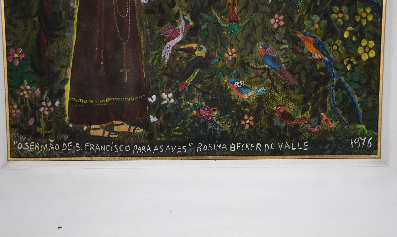 Rosina Becker do Valle (1914-2000), "O sermão de S. Francisco para as aves", 1976 - foto 4 de 4