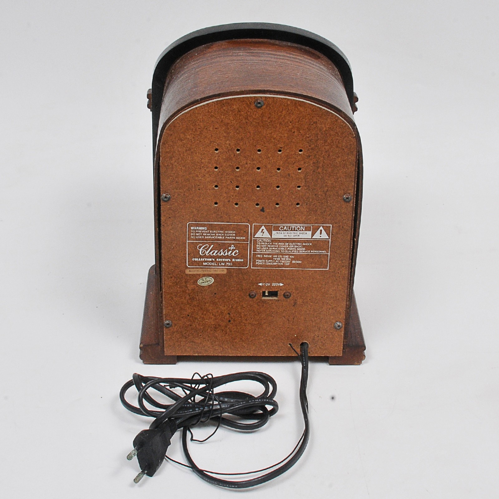 COLECIONISMO -Rádio de coleção vintage com caixa em madeira... - foto 4 de 4