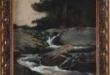 Georg Grimm (1846-1887), Teresópolis, 1885 - Óleo s/ tela  <br>Ass. inf. esquerdo<br>Reproduzido no livro da exposição " Modernidades Emancipadas" com curadoria de Marcus Lontra e Raphael Peixoto